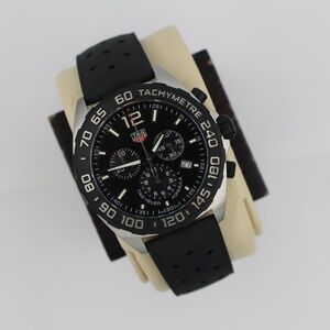 New Tag Heuer CAZ1010.FT8024 Mens Formula 1 Watch Black Rubber Chronograph
